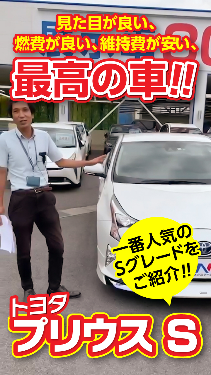 エアロ付きでスタイリッシュなプリウスをチェック 新車 中古車の ネクステージ